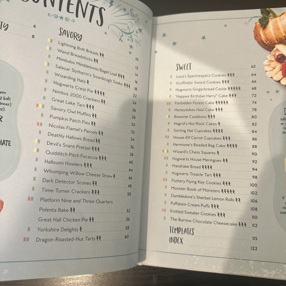 Official Harry Potter Baking Book (40+ Recipes Inspired by the Films) by Joanna - Picture 4 of 4